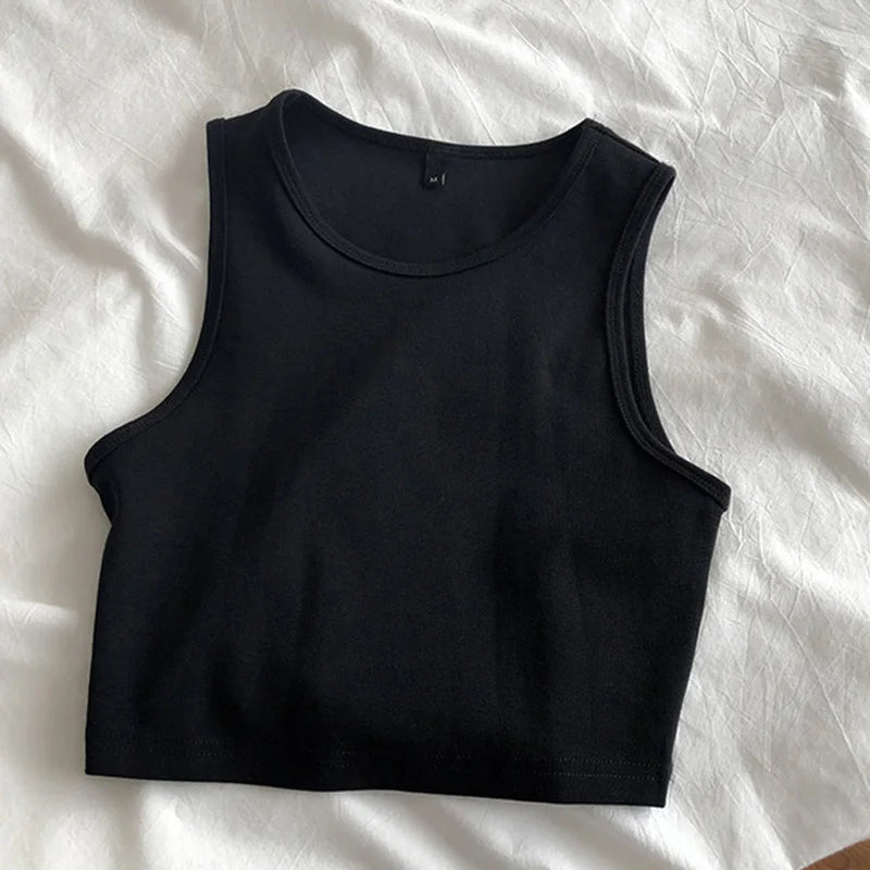 Crop Top Débardeur Court
