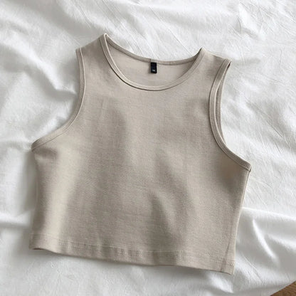 Crop Top Débardeur Court