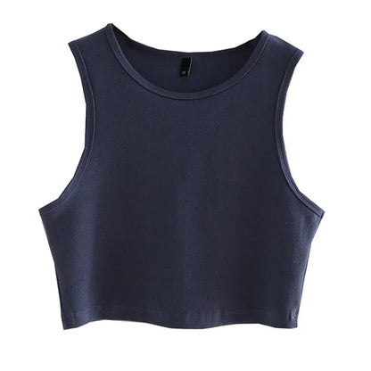 Crop Top Débardeur Court