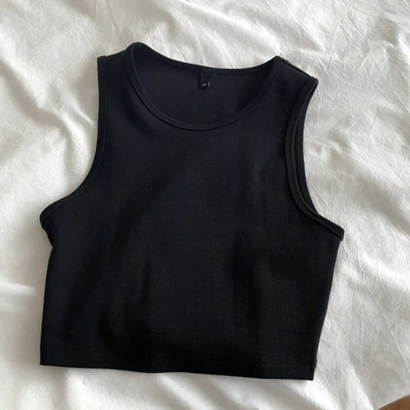 Crop Top Débardeur Court