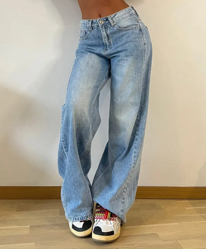 Jean Baggy Taille Haute