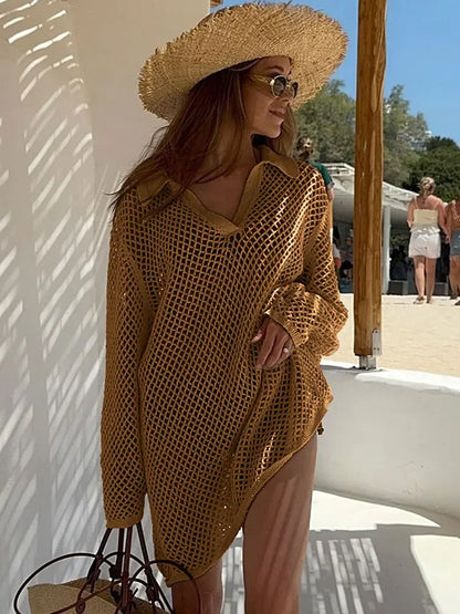 Robe Tricotée pour Plage